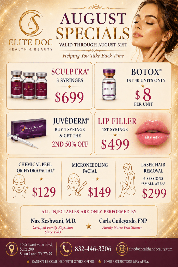August Specials 2026