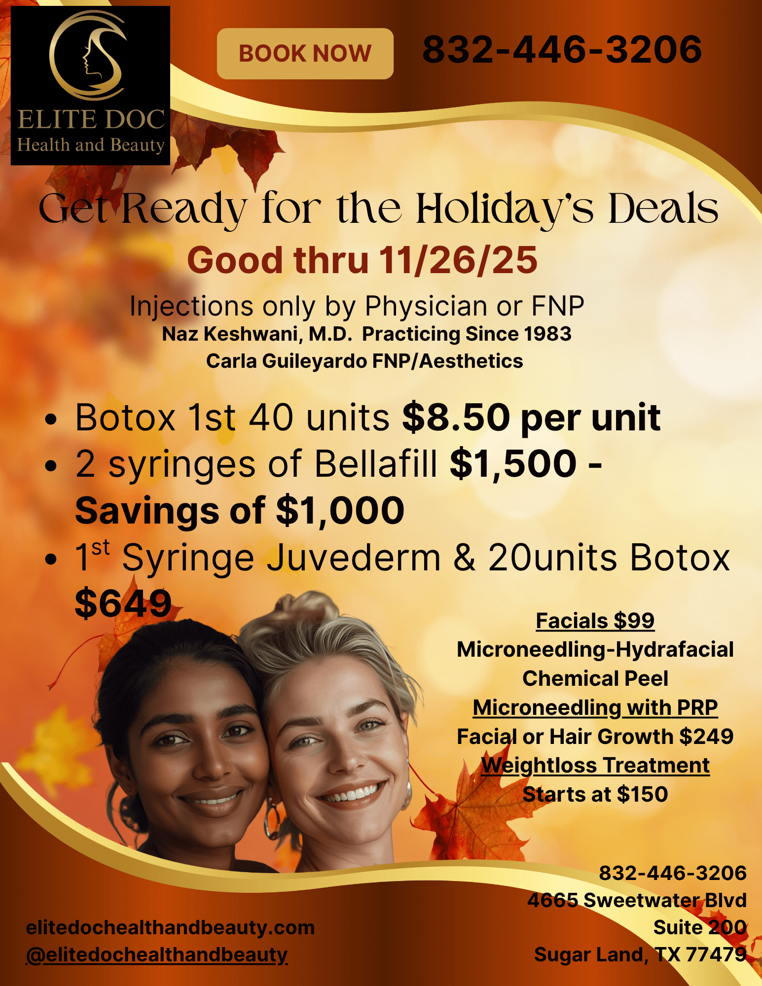 November 2025 Specials