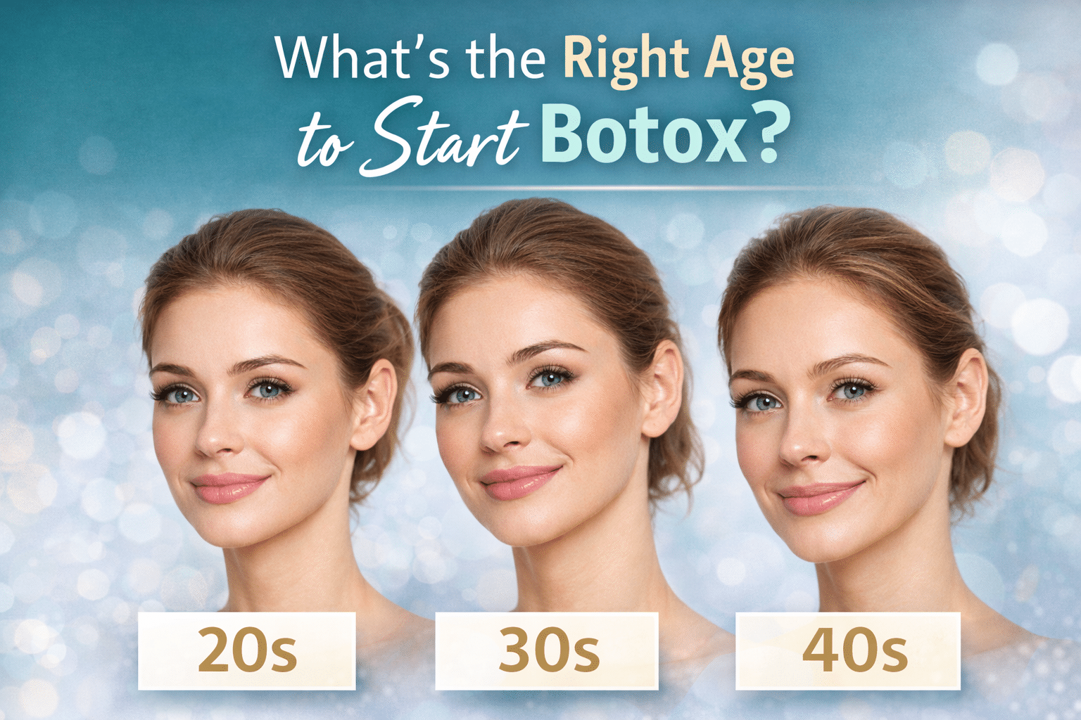 learn what is the right age to start Botox